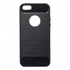 Kryt Carbon na Apple iPhone 5 5S Elegantní  Černý