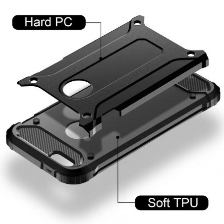 Tvrzený kryt Armor na Apple iPhone 6 6S Černý