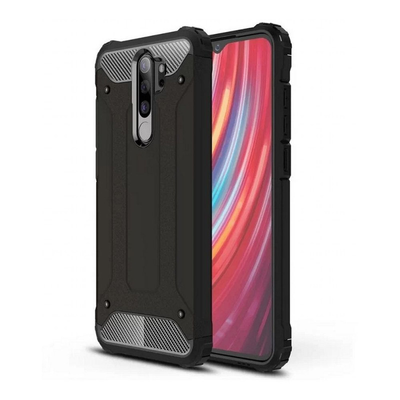 Tvrzený kryt Armor na XIAOMI Redmi Note 8 Pro Černý