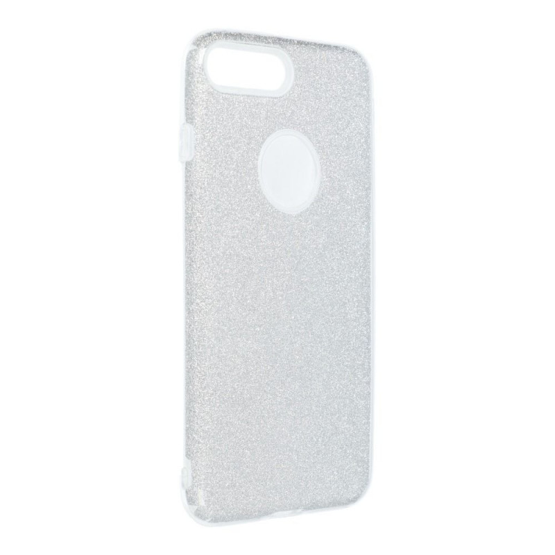 Kryt Shining na Apple iPhone 8 Plus Stříbrný