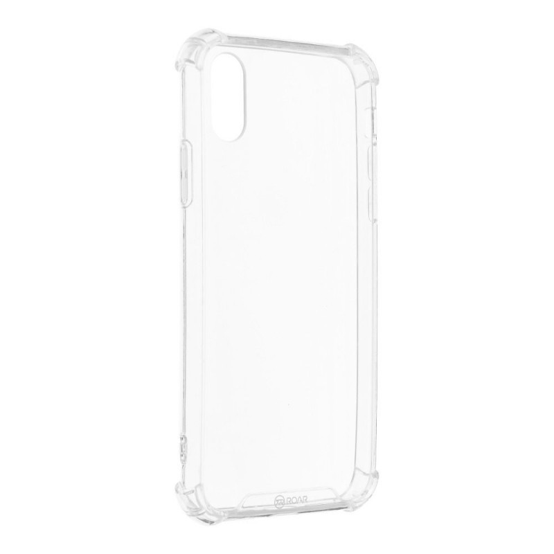 Kryt Roar Armor Jelly na Apple iPhone XS Prémiové pouzdro  Průhledný