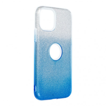 Kryt Shining na Apple iPhone 11 Pro Přehledný a modrý