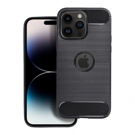 Kryt Carbon na Apple iPhone SE 2020 Elegantní Černý