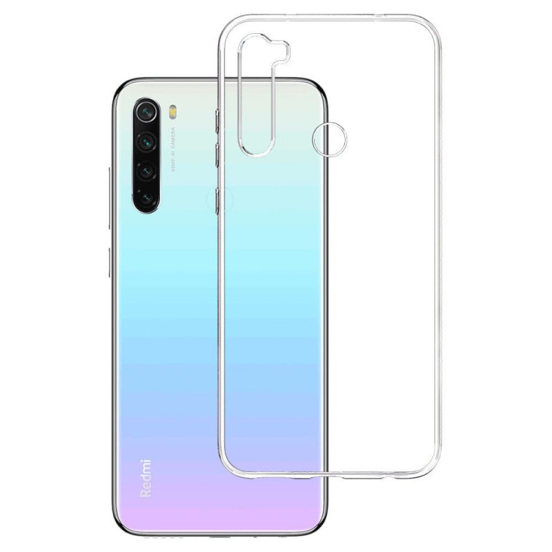 Kryt Ultra Slim 0,5mm na XIAOMI Redmi Note 8 Průhledný
