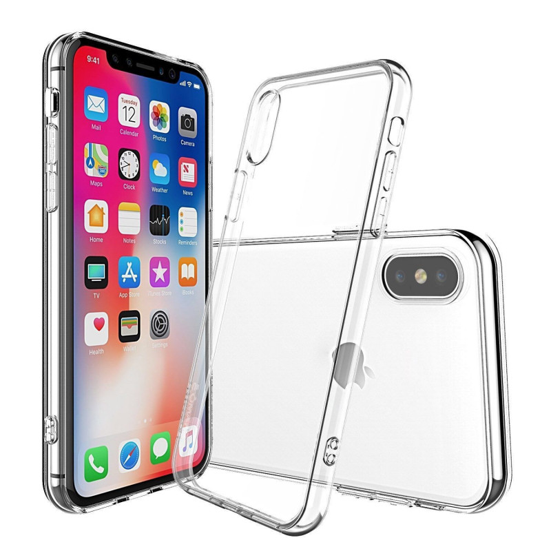 Kryt Ultra Slim 0,3mm na Apple iPhone XS Průhledný