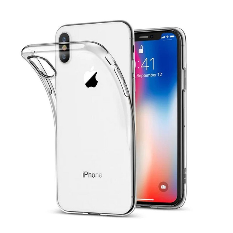 Kryt CLEAR 2mm BOX na Apple iPhone X Průhledný