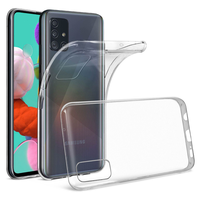 Kryt CLEAR 2mm BOX na Samsung Galaxy A51 5G Průhledný