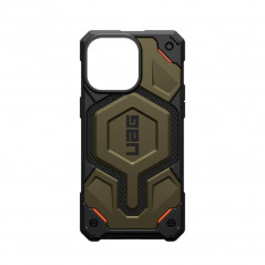 Kryt Urban Armor Gear Monarch Pro na Apple iPhone 15 Pro Max MagSAFE  Kevlar element green
