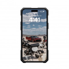 Kryt Urban Armor Gear Monarch Pro na Apple iPhone 15 Plus MagSAFE  Kevlarově černý