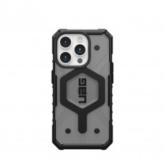 Kryt Urban Armor Gear Pathfinder na Apple iPhone 15 Pro Prémiové pouzdro  MagSAFE  Popelavý