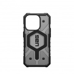 Kryt Urban Armor Gear Pathfinder na Apple iPhone 15 Pro Prémiové pouzdro  MagSAFE  Popelavý