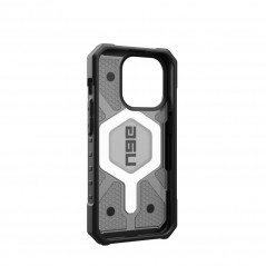 Kryt Urban Armor Gear Pathfinder na Apple iPhone 15 Pro Prémiové pouzdro  MagSAFE  Popelavý