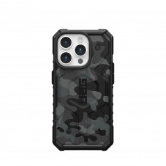 Kryt Urban Armor Gear Pathfinder na Apple iPhone 15 Pro Prémiové pouzdro  MagSAFE  Noční kamufláž