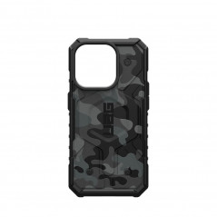 Kryt Urban Armor Gear Pathfinder na Apple iPhone 15 Pro Prémiové pouzdro  MagSAFE  Noční kamufláž