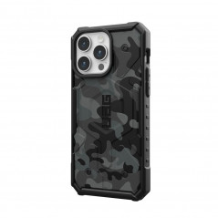 Kryt Urban Armor Gear Pathfinder na Apple iPhone 15 Pro Max Prémiové pouzdro  MagSAFE  Noční kamufláž