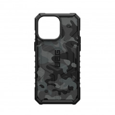 Kryt Urban Armor Gear Pathfinder na Apple iPhone 15 Pro Max Prémiové pouzdro  MagSAFE  Noční kamufláž