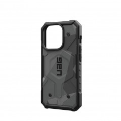 Kryt Urban Armor Gear Pathfinder na Apple iPhone 15 Pro Prémiové pouzdro  MagSAFE  Geometrická kamufláž