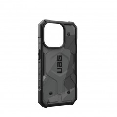 Kryt Urban Armor Gear Pathfinder na Apple iPhone 15 Pro Prémiové pouzdro  MagSAFE  Geometrická kamufláž
