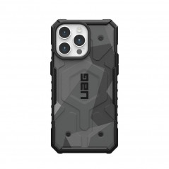 Kryt Urban Armor Gear Pathfinder na Apple iPhone 15 Pro Max Prémiové pouzdro  MagSAFE  Geometrická kamufláž