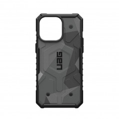 Kryt Urban Armor Gear Pathfinder na Apple iPhone 15 Pro Max Prémiové pouzdro  MagSAFE  Geometrická kamufláž