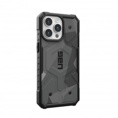 Kryt Urban Armor Gear Pathfinder na Apple iPhone 15 Pro Max Prémiové pouzdro  MagSAFE  Geometrická kamufláž