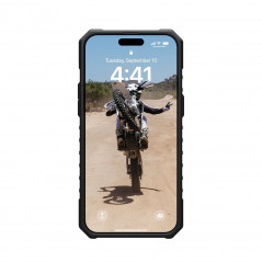 Kryt Urban Armor Gear Pathfinder na Apple iPhone 15 Pro Max Prémiové pouzdro  MagSAFE  Geometrická kamufláž