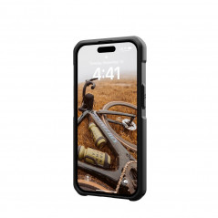 Kryt Urban Armor Gear Metropolis LT na Apple iPhone 15 Prémiové pouzdro  Kevlarově černý