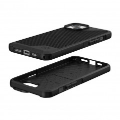 Kryt Urban Armor Gear Metropolis LT na Apple iPhone 15 Plus Prémiové pouzdro  Kevlarově černý
