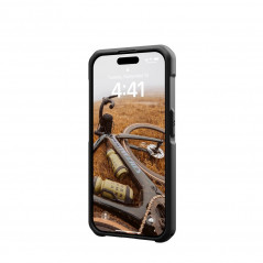 Kryt Urban Armor Gear Metropolis LT na Apple iPhone 15 Pro Prémiové pouzdro  Kevlarově černý