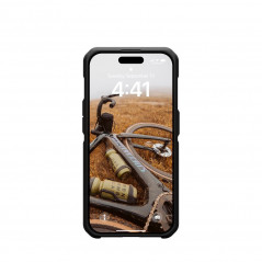 Kryt Urban Armor Gear Metropolis LT na Apple iPhone 15 Pro Prémiové pouzdro  Kevlarově černý