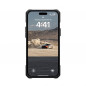 Kryt Urban Armor Gear Monarch na Apple iPhone 15 Plus Prémiové pouzdro  MagSAFE  Kevlarově černý