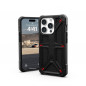 Kryt Urban Armor Gear Monarch na Apple iPhone 15 Pro Prémiové pouzdro  MagSAFE  Kevlarově černý