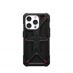 Kryt Urban Armor Gear Monarch na Apple iPhone 15 Pro Prémiové pouzdro  MagSAFE  Kevlarově černý