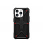 Kryt Urban Armor Gear Monarch na Apple iPhone 15 Pro Prémiové pouzdro  MagSAFE  Kevlarově černý