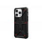 Kryt Urban Armor Gear Monarch na Apple iPhone 15 Pro Prémiové pouzdro  MagSAFE  Kevlarově černý