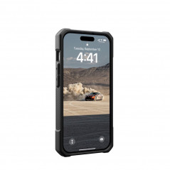 Kryt Urban Armor Gear Monarch na Apple iPhone 15 Pro Prémiové pouzdro  MagSAFE  Kevlarově černý