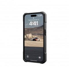 Kryt Urban Armor Gear Monarch na Apple iPhone 15 Pro Prémiové pouzdro  MagSAFE  Kevlarově černý