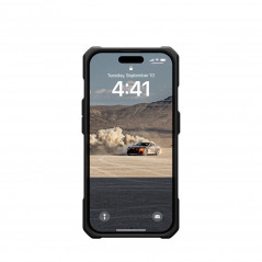 Kryt Urban Armor Gear Monarch na Apple iPhone 15 Pro Prémiové pouzdro  MagSAFE  Kevlarově černý