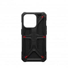 Kryt Urban Armor Gear Monarch na Apple iPhone 15 Pro Prémiové pouzdro  MagSAFE  Kevlarově černý