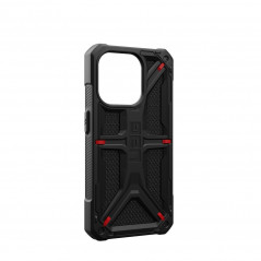 Kryt Urban Armor Gear Monarch na Apple iPhone 15 Pro Prémiové pouzdro  MagSAFE  Kevlarově černý
