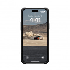 Kryt Urban Armor Gear Monarch na Apple iPhone 15 Plus Prémiové pouzdro  MagSAFE  Uhlíkové vlákno