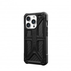 Kryt Urban Armor Gear Monarch na Apple iPhone 15 Pro Prémiové pouzdro  MagSAFE  Uhlíkové vlákno