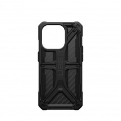 Kryt Urban Armor Gear Monarch na Apple iPhone 15 Pro Prémiové pouzdro  MagSAFE  Uhlíkové vlákno