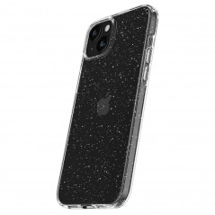 Kryt Spigen Liquid Crystal na Apple iPhone 15 Křišťálově čistý  Třpytivý krystal