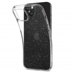 Kryt Spigen Liquid Crystal na Apple iPhone 15 Křišťálově čistý  Třpytivý krystal