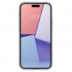 Kryt Spigen Liquid Crystal na Apple iPhone 15 Křišťálově čistý  Třpytivý krystal