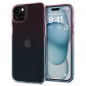 Kryt Spigen Liquid Crystal na Apple iPhone 15 Křišťálově čistý  Do růžova