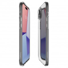 Kryt Spigen Liquid Crystal na Apple iPhone 15 Plus Křišťálově čistý  Průhledný