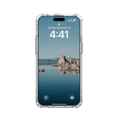 Kryt Urban Armor Gear Plyo na Apple iPhone 15 Pro Max Prémiové pouzdro  MagSAFE  Ledová stříbrná
