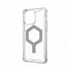 Kryt Urban Armor Gear Plyo na Apple iPhone 15 Pro Max Prémiové pouzdro  MagSAFE  Ledová stříbrná